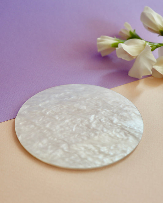 Mother of Pearl Paint & Polish Palette and Display